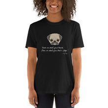 Load image into Gallery viewer, First we steal your heart, Graphic Pug Love Shirts