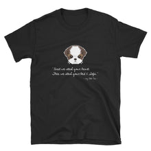Load image into Gallery viewer, First we steal your heart, Graphic Shih Tzu Love Shirts