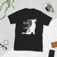 Load image into Gallery viewer, Short-Sleeve I Love Big Mutts and I Cannot Lie | Funny Dog Lover Unisex T-Shirt