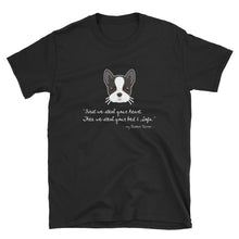Load image into Gallery viewer, First we steal your heart, Graphic Boston Terrier Love Shirt