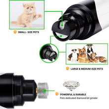 Load image into Gallery viewer, Grooming Painless Pet's Nail Grinder | USB Rechargeable Nail Trimmer