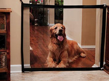 Load image into Gallery viewer, Dog Mesh Safe Guard Portable Pet Gate