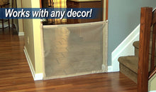 Load image into Gallery viewer, Dog Mesh Safe Guard Portable Pet Gate